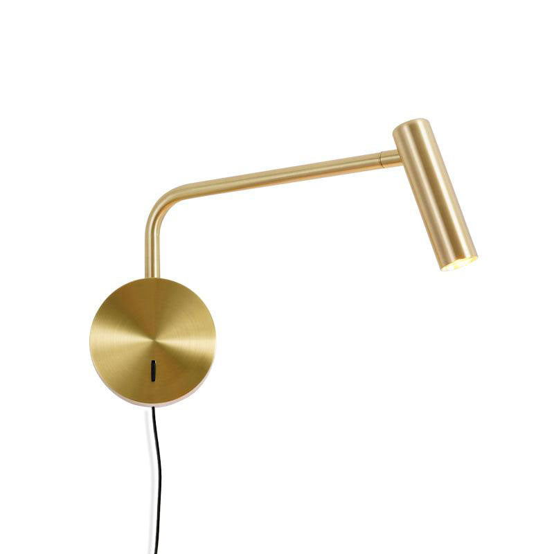 Slim Metal Disc Plug-In Wall Light - product image 15