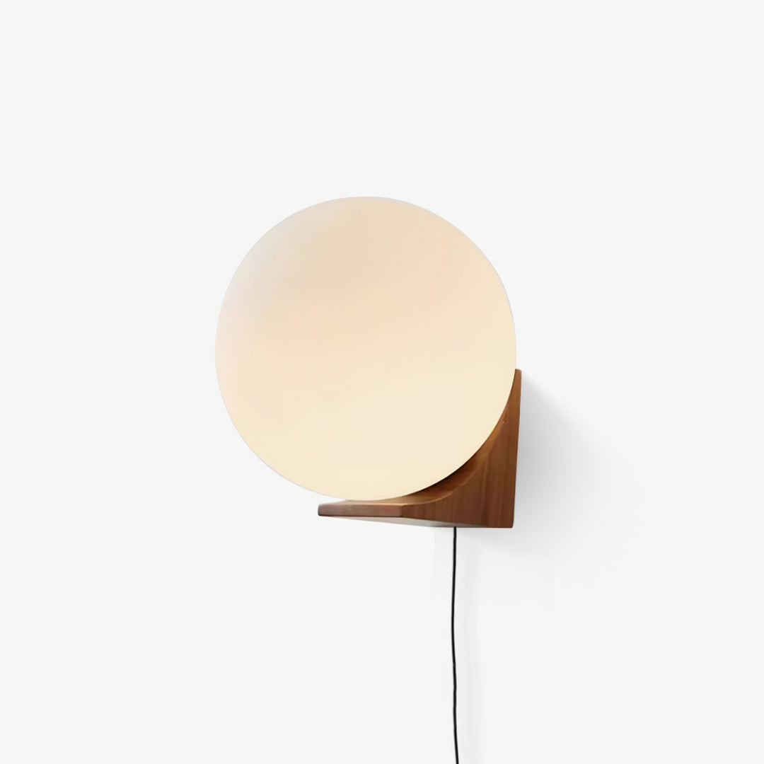 Evelyn Wood Orb Plug-In Wall Light - product image 1