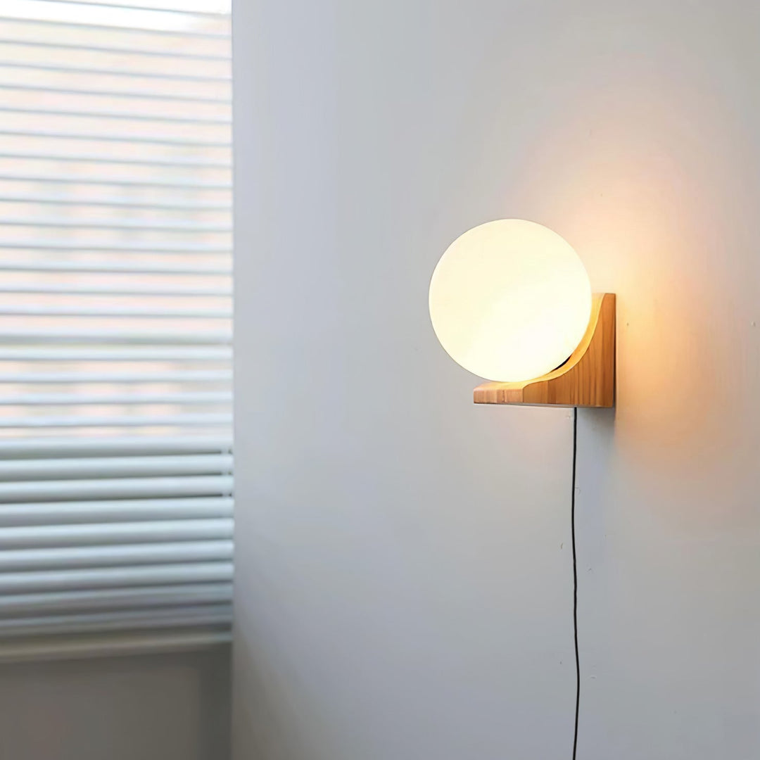 Evelyn Wood Orb Plug-In Wall Light - product image 3