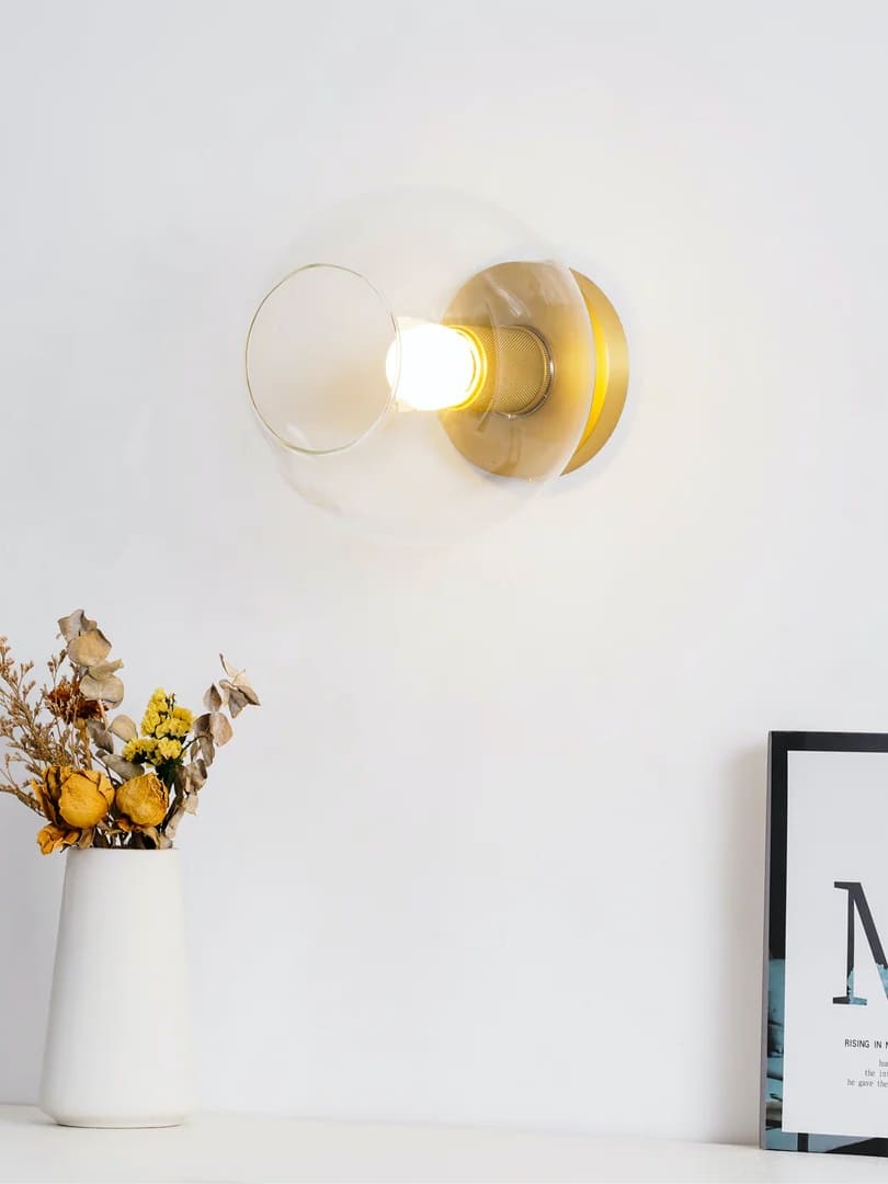 Einbauleuchte – Freiliegende Glühbirne oder Glasschirm Design