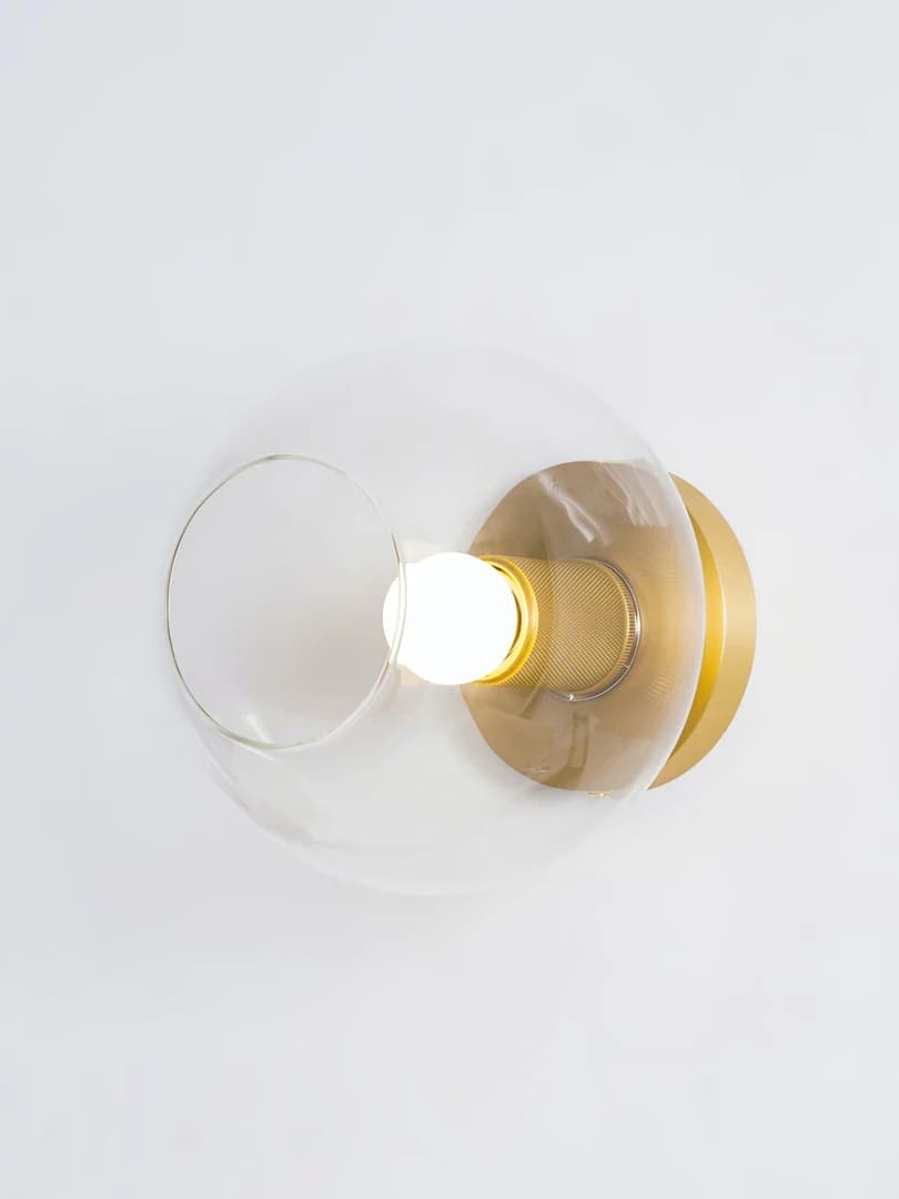 Einbauleuchte – Freiliegende Glühbirne oder Glasschirm Design