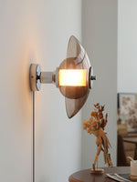 Load image into Gallery viewer, Flying Saucer Glass Plug-In Wall Light - product image 5