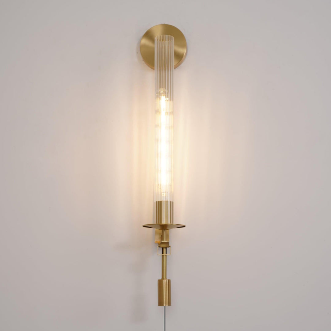 French Classicism Brass Plug-In Wall Light - product image 6
