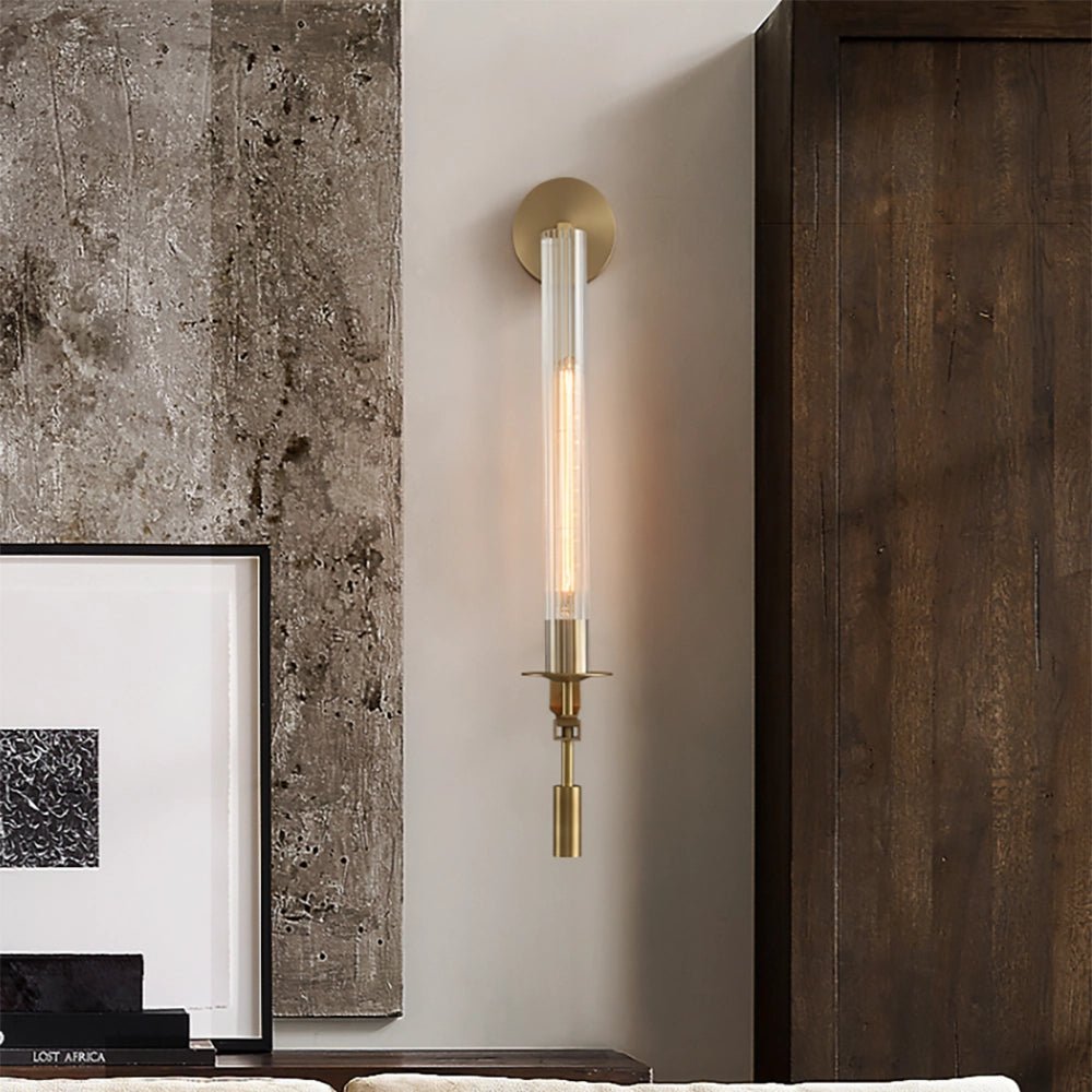 French Classicism Brass Plug-In Wall Light - product image 8