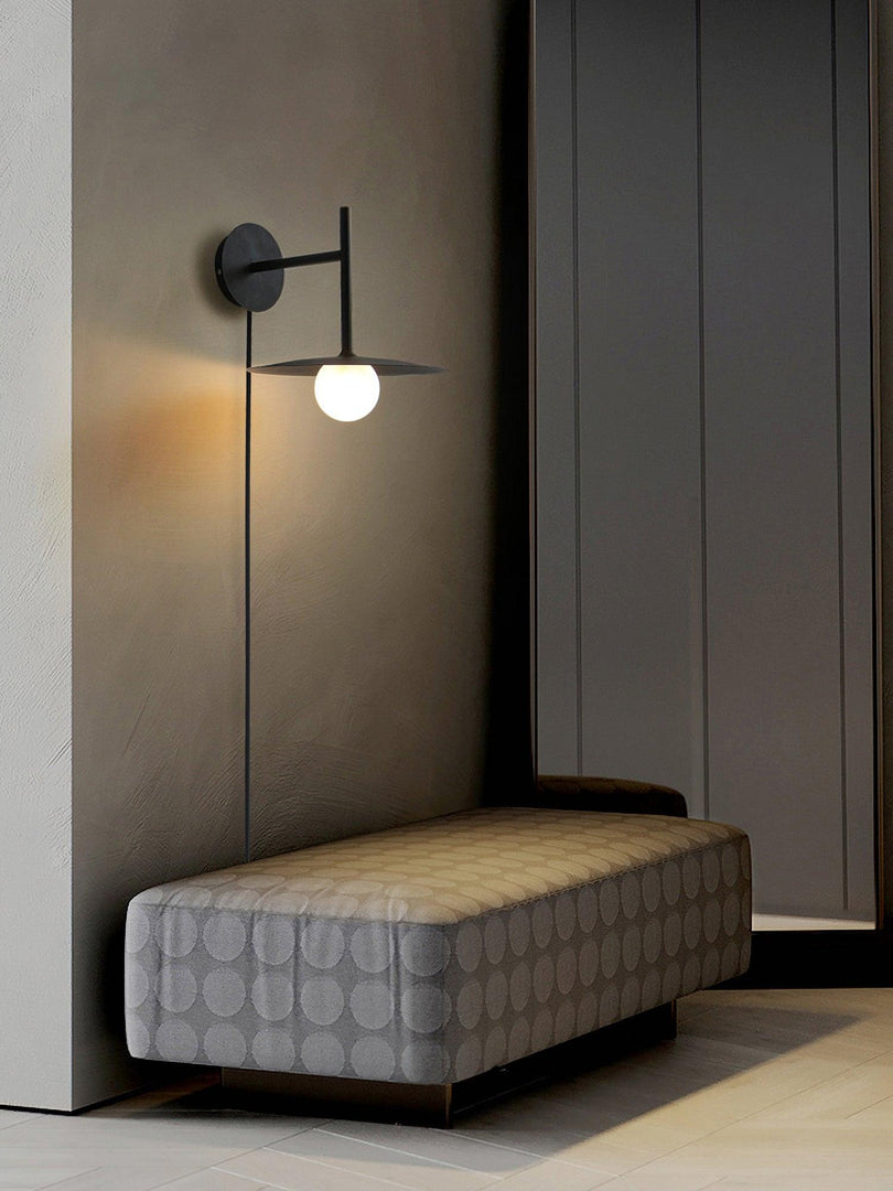 Gea Iron Plug-In Wall Light with Inline Switch - product image 7