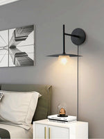 Cargar imagen en el visor de la Galería, Gea Iron Plug-In Wall Light with Inline Switch - product image 3