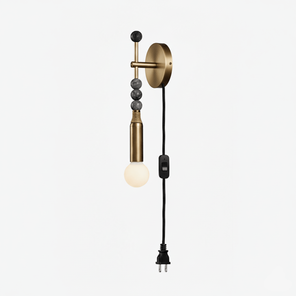 Toam Marble Plug-In Wall Light - product image 1