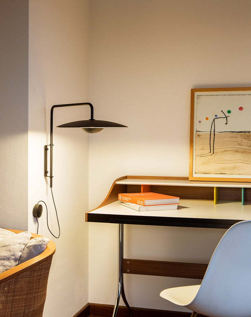 Ginger Slim Aluminum Plug-In Wall Light - product image 2