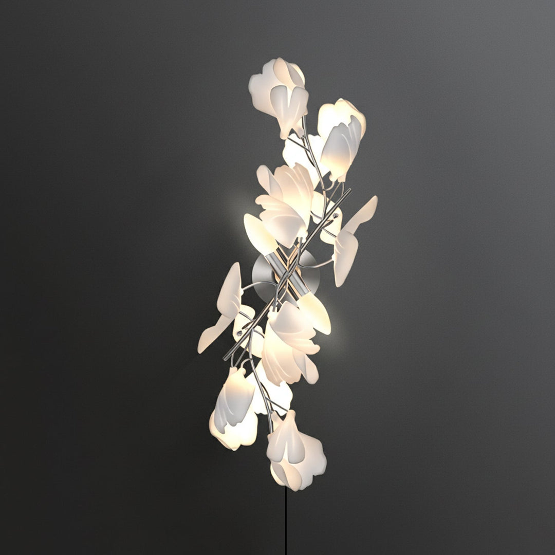 Gingko Flowers Brass Plug-In Wall Light - product image 19