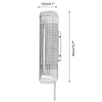 Cargar imagen en el visor de la Galería, Looped Reeded Glass Plug-In Wall Sconce - product view 6