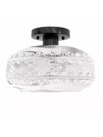 Load image into Gallery viewer, Contemporary Minimalist Glass Ceiling Light
