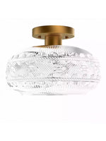 Load image into Gallery viewer, Contemporary Minimalist Glass Ceiling Light
