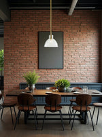 Cargar imagen en el visor de la Galería, Colección de lámparas colgantes de cristal Glavira: vidrio reciclado para la cocina
