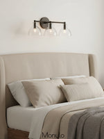 Load image into Gallery viewer, Glavira Recycled Glass Wall Sconce - Modern Bathroom Vanity Light

