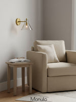 Load image into Gallery viewer, Glavira Recycled Glass Wall Sconce - Modern Bathroom Vanity Light
