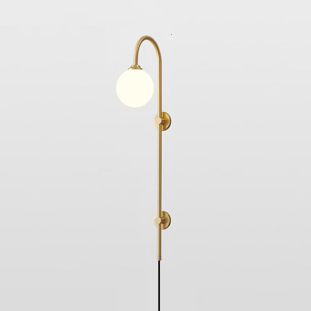Globe Brass Plug-In Wall Light with Inline Switch - product image 34