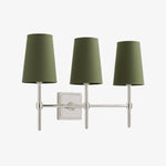 Load image into Gallery viewer, Rowan Elegant White-Linen Shade Wall Lamp – Retro Metal Wall Light for Bedroom &amp; Hallway