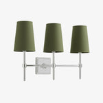 Load image into Gallery viewer, Rowan Elegant White-Linen Shade Wall Lamp – Retro Metal Wall Light for Bedroom &amp; Hallway