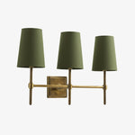 Load image into Gallery viewer, Rowan Elegant White-Linen Shade Wall Lamp – Retro Metal Wall Light for Bedroom &amp; Hallway