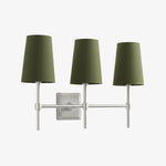 Load image into Gallery viewer, Rowan Elegant White-Linen Shade Wall Lamp – Retro Metal Wall Light for Bedroom &amp; Hallway