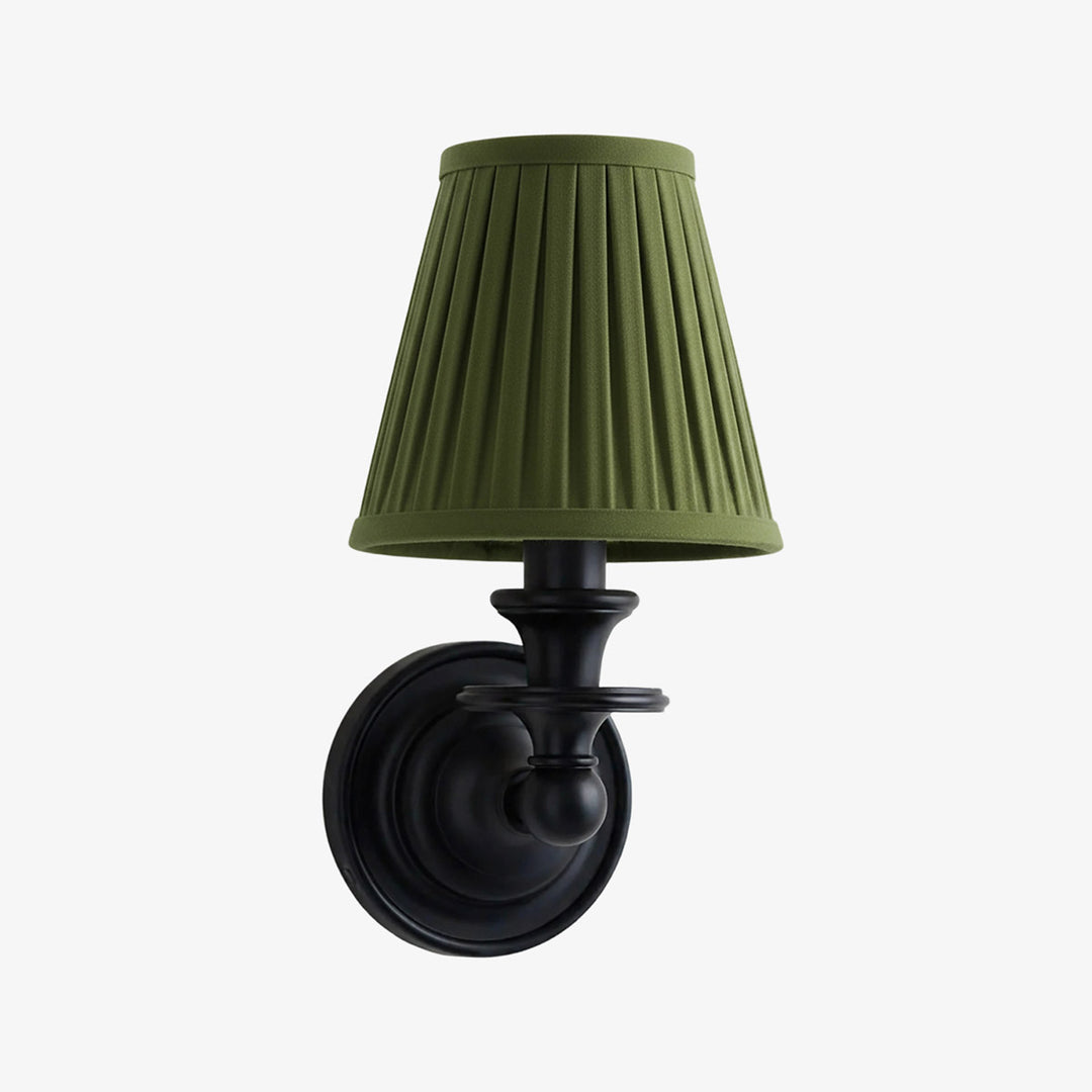 Rowan Drum Shade Wandlampe – Stoff-Wandleuchte für gemütliche Landhausbeleuchtung