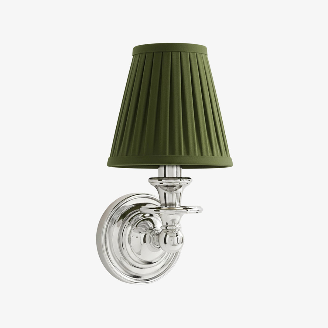 Rowan Drum Shade Wandlampe – Stoff-Wandleuchte für gemütliche Landhausbeleuchtung