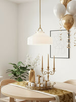 Load image into Gallery viewer, Hanton Nordic Metal Morandi Metal Pendant Light — Nordic Minimalist Fixture Light