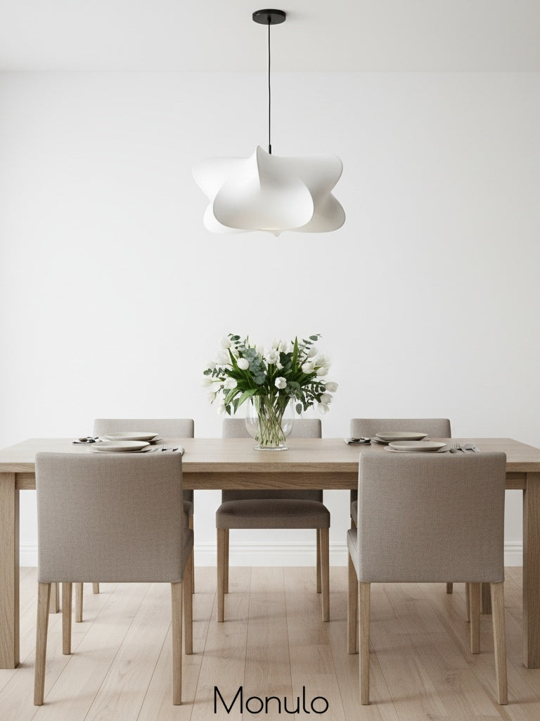 Havion Cocoon Pendant Lamp - Nordic Minimalist White Cloud Pendant