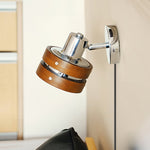 Load image into Gallery viewer, Karry Walnut Wood Plug-In Wall Light - product image 5