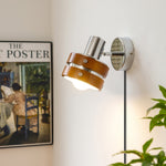 Load image into Gallery viewer, Karry Walnut Wood Plug-In Wall Light - product image 2