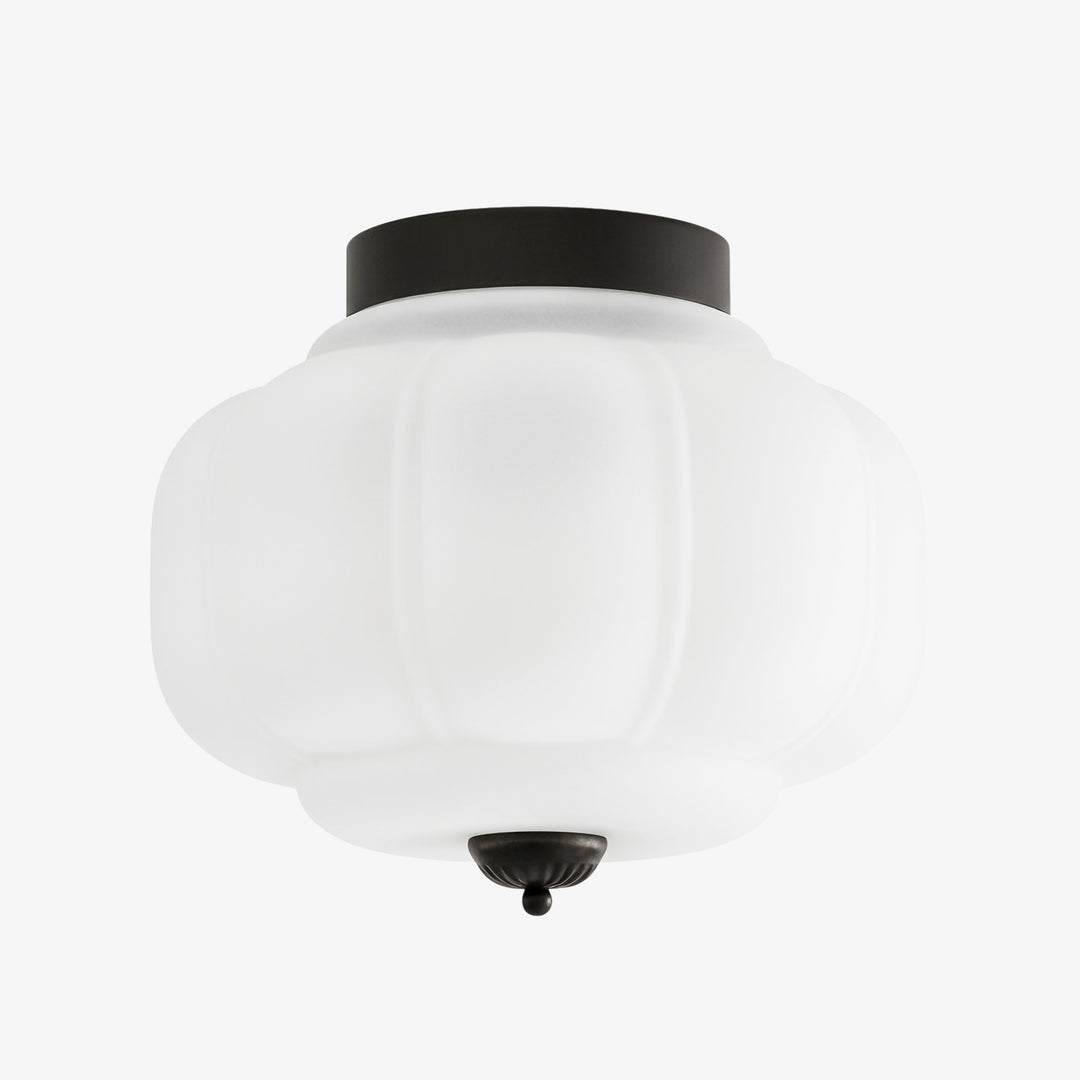 Retro Milk Semi Flush Mount Eloise Deckenleuchte