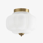 Bild in Gallery-Viewer laden, Retro Milk Semi Flush Mount Eloise Deckenleuchte