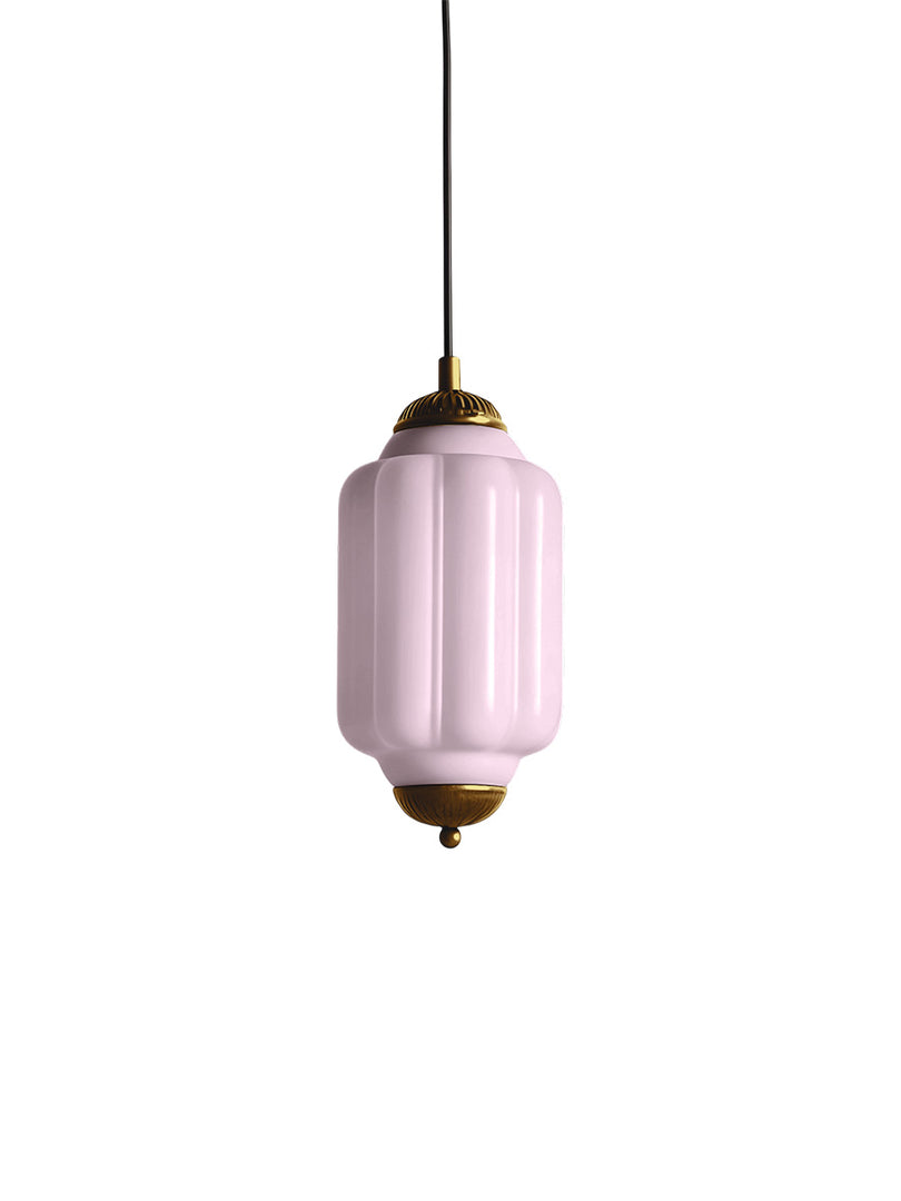 Lámpara colgante Petite Eloise de cristal vintage