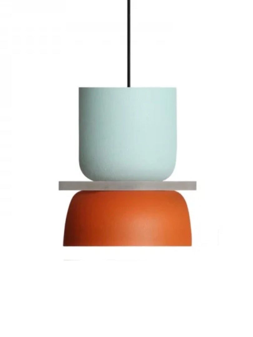 Macaron Acrylic Colorful Bowl Shade Pendant Light