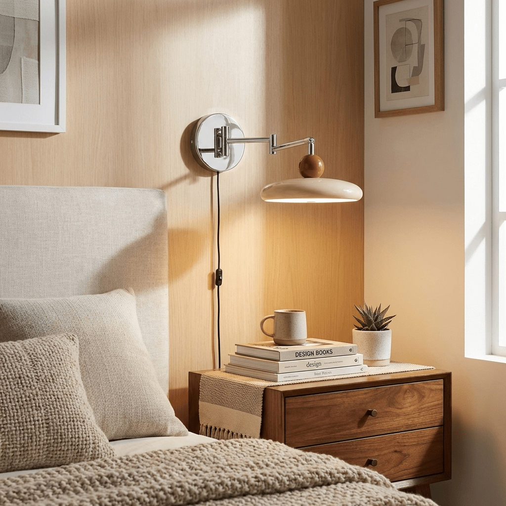 Lola Acrylic Plug-In Wall Light - product image 3