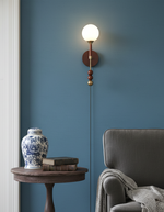 Bild in Gallery-Viewer laden, Geometric Orb Plug-In Wall Sconce product view 9
