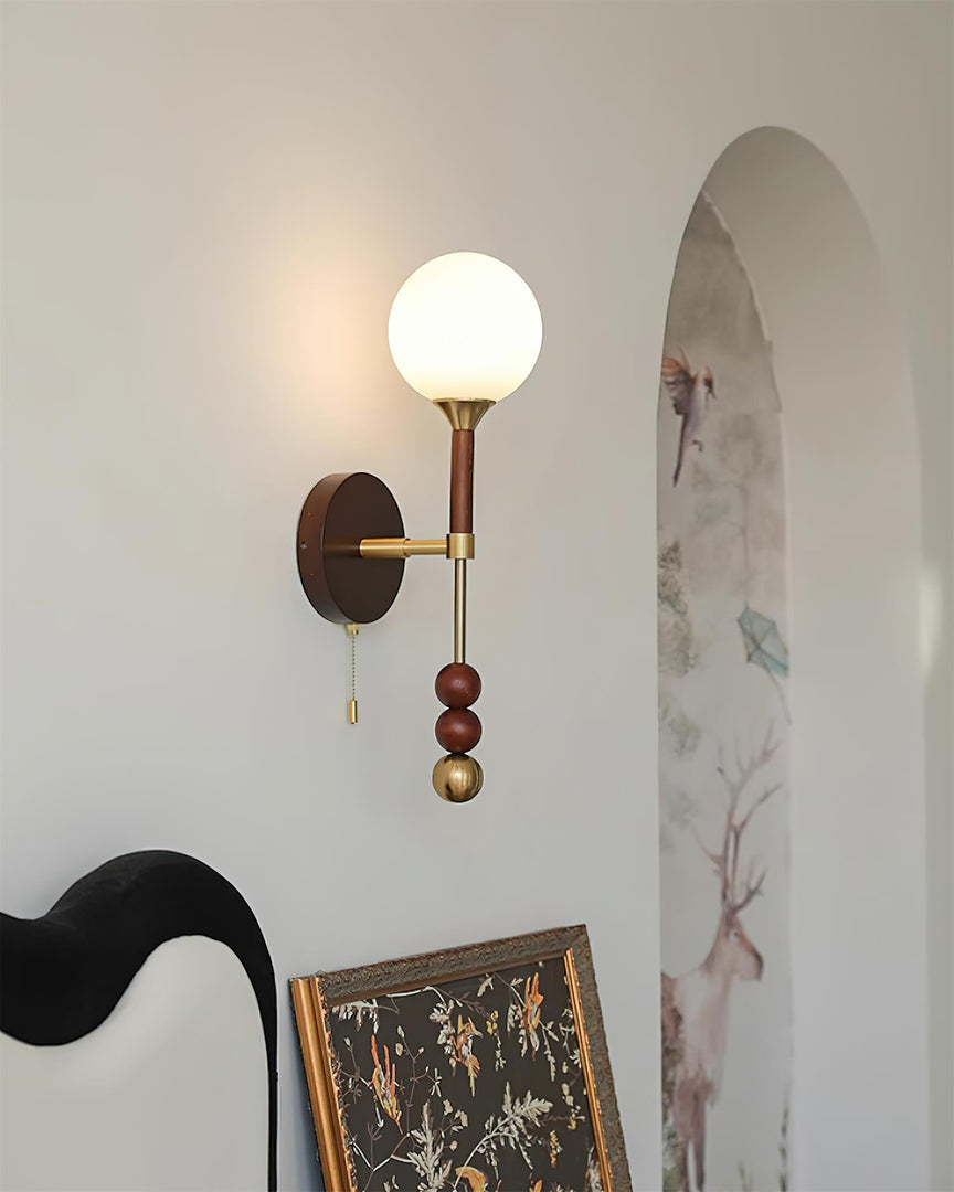 Geometric Orb Plug-In Wall Sconce product view 30