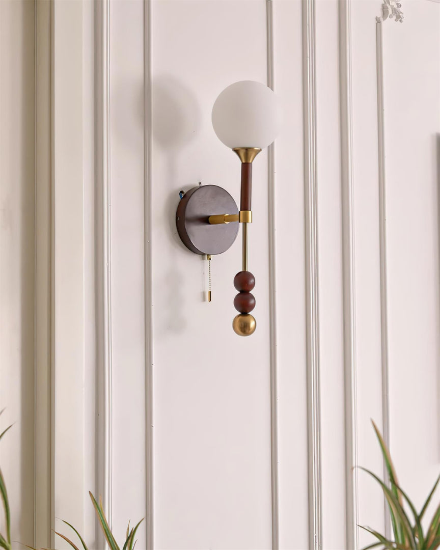 Geometric Orb Plug-In Wall Sconce product view 24