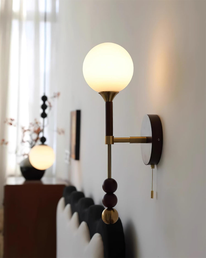 Geometric Orb Plug-In Wall Sconce product view 22