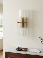 Bild in Gallery-Viewer laden, Lumora Crystal Up Down Wandleuchte – Doppel-Wandleuchte für Schlafzimmer