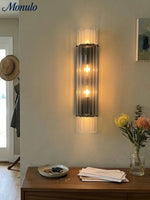 Bild in Gallery-Viewer laden, Lumora Crystal Up Down Wandleuchte – Doppel-Wandleuchte für Schlafzimmer