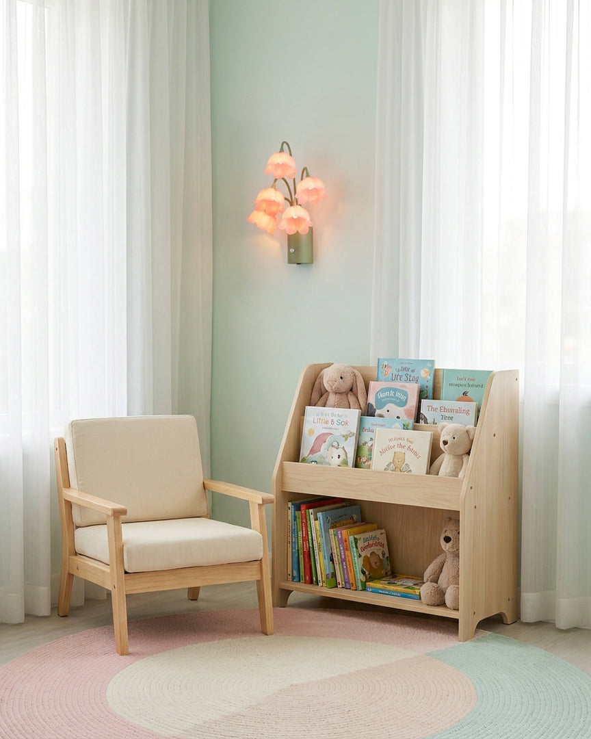 Bell-Flower Rechargeable Wall Sconce - product view 3