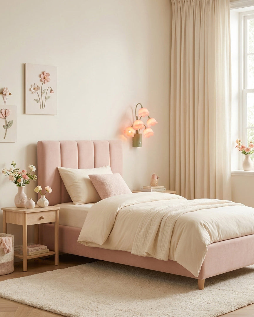 Bell-Flower Rechargeable Wall Sconce - product view 4