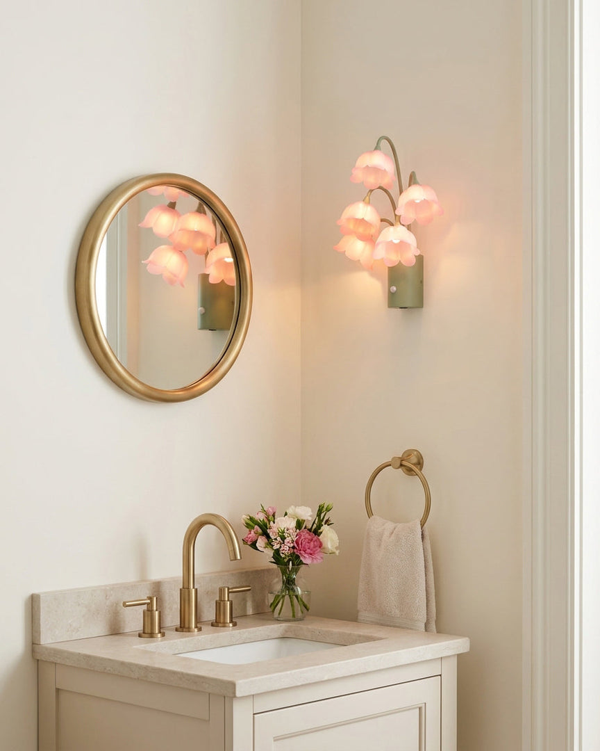 Bell-Flower Rechargeable Wall Sconce - product view 2