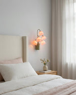 Bild in Gallery-Viewer laden, Bell-Flower Rechargeable Wall Sconce - product view 7