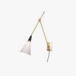 Load image into Gallery viewer, Magari Brass Plug-In Wall Light - product image 8
