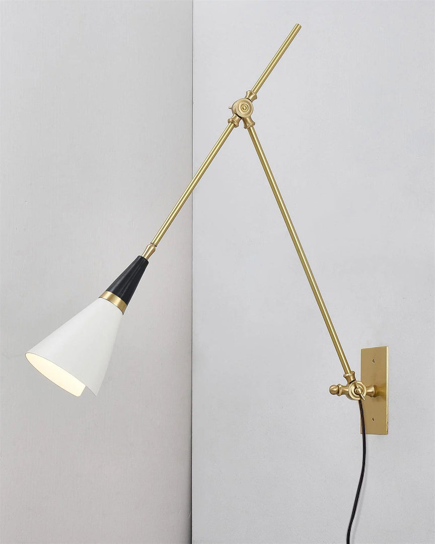 Magari Brass Plug-In Wall Light - product image 4