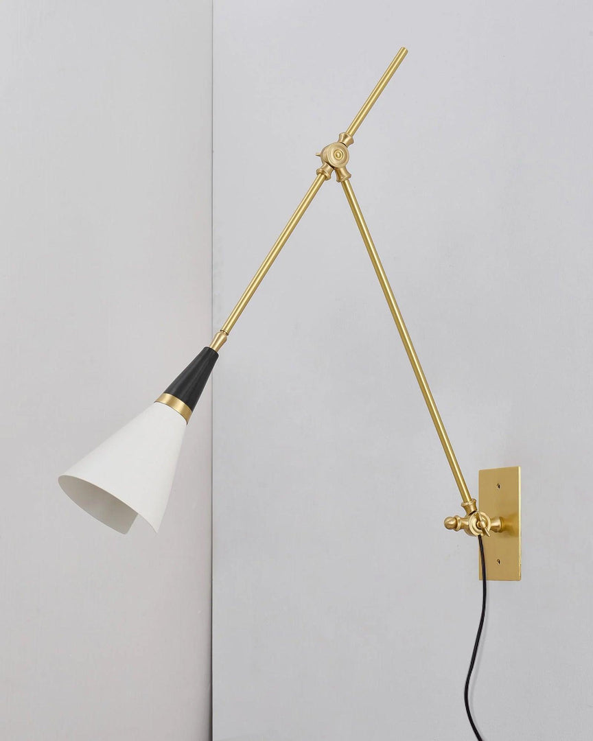 Magari Brass Plug-In Wall Light - product image 5