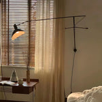Load image into Gallery viewer, Adjustable Long-Reach Black Wall Lamp product view 7