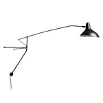 Load image into Gallery viewer, Adjustable Long-Reach Black Wall Lamp product view 10